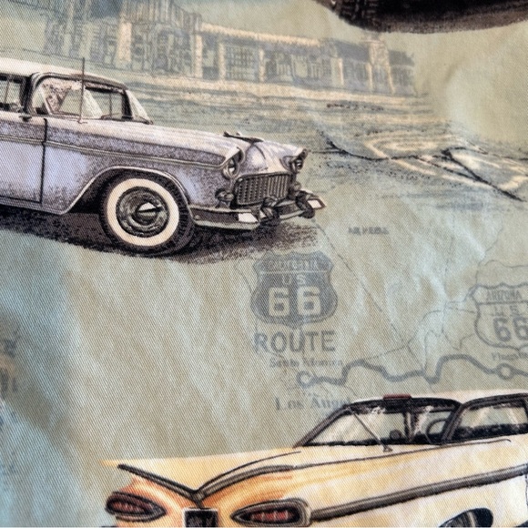 Clear Water Outfitters Classic car print shirt. - Picture 12 of 15